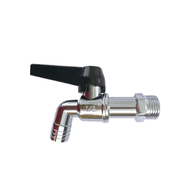HTL OEM BRASS BALL BIBCOCK TAP مع صنبور نيكل مطلي