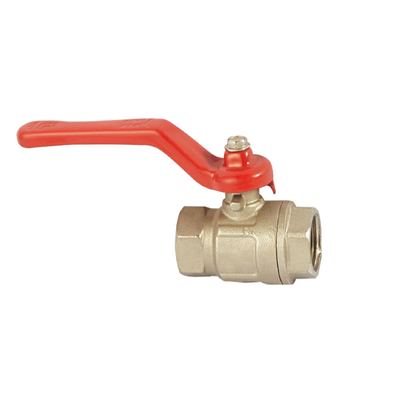 التخصيص OBM PVC مقبض النحاس الكامل صمام الكرة كل الأحجام المتاحة
