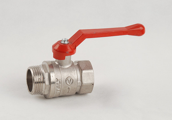 التخصيص OBM PVC مقبض النحاس الكامل صمام الكرة كل الأحجام المتاحة