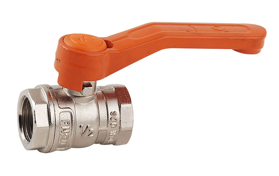 OEM سخان المياه النحاس الكرة صمام دليل مشدود 50mm الكرة صمام