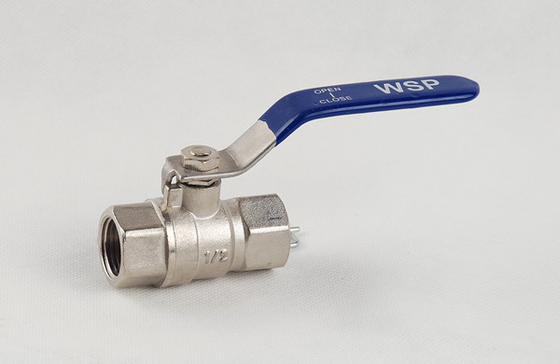 صمام الكرة النحاسية عالي القوة 25 مم الخيوط DN20-NPT Port Antiwear