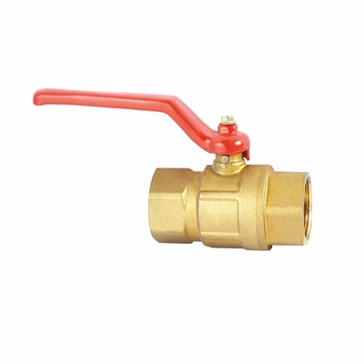 OEM ODM OBM 1/2 بوصة - 4 بوصة صمام كروي نحاسي بدرجة حرارة عادية