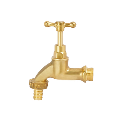 1/2 &quot;X 3/4&quot; طويل خيط نحاسي Bibcock صمام ماء صنبور للحوض