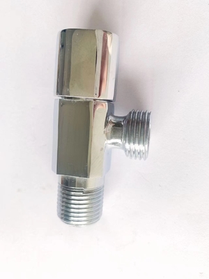 NPT الخيط صنبور زاوية صمام الكروم زاوية توقف الصمامات 3 / 8inch
