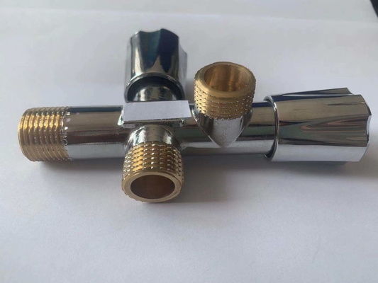 الحديث سبائك الزنك مقبض النحاس زاوية صمام 12 بار ضغط العمل
