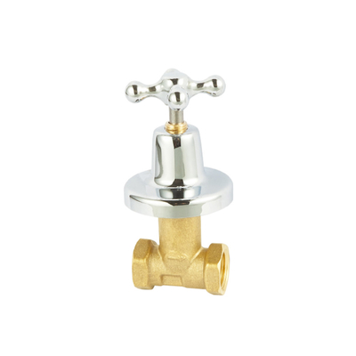 1 / 2inch-4inch Port Waterworks صمام إيقاف نحاسي لا تسرب
