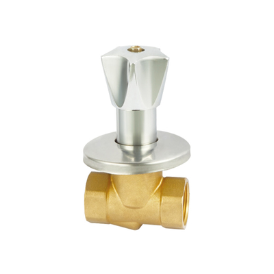 1 / 2inch-4inch Port Waterworks صمام إيقاف نحاسي لا تسرب