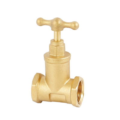 1/2 &quot;X 3/8&quot; 1/4 بدوره النحاس زاوية توقف صمام DN20-NPT مترابطة